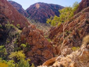 Rugged country out of Standley Gorge.